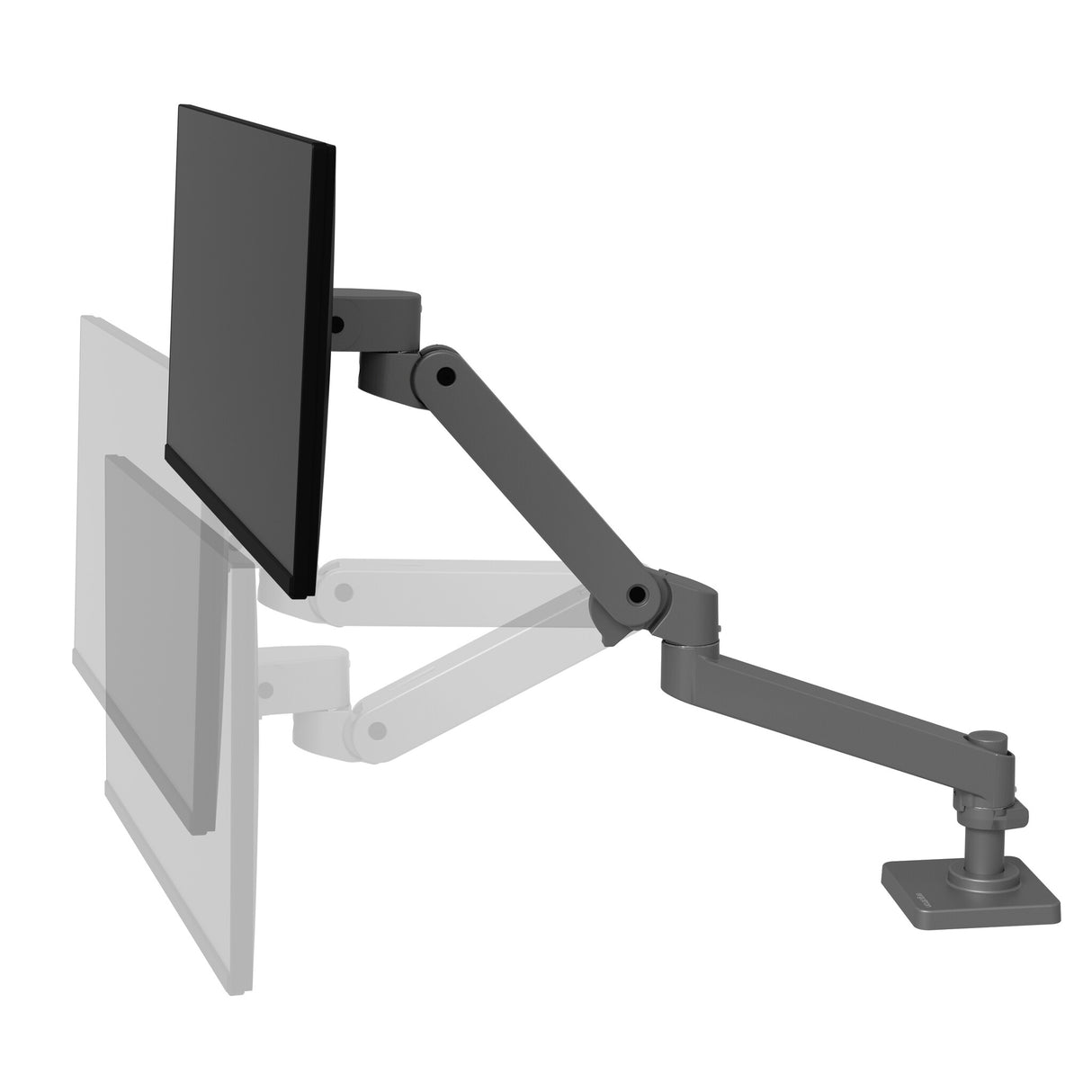 Ergotron LX Pro Series 45-682-293 monitor mount / stand 86.4 cm (34") Desk Dark Grey