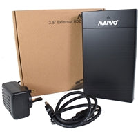 Maiwo USB 3.0 3.5" External Hard Drive Enclosure with Power Adapter