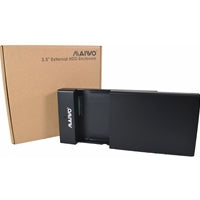 Maiwo USB 3.0 3.5" External Hard Drive Enclosure with Power Adapter