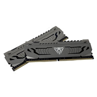 Kit Patriot Viper Steel DDR4 32 Go (2 x 16 Go) 3 200 MHz avec bouclier thermique gris bronze
