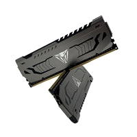 Kit Patriot Viper Steel DDR4 32 Go (2 x 16 Go) 3 200 MHz avec bouclier thermique gris bronze