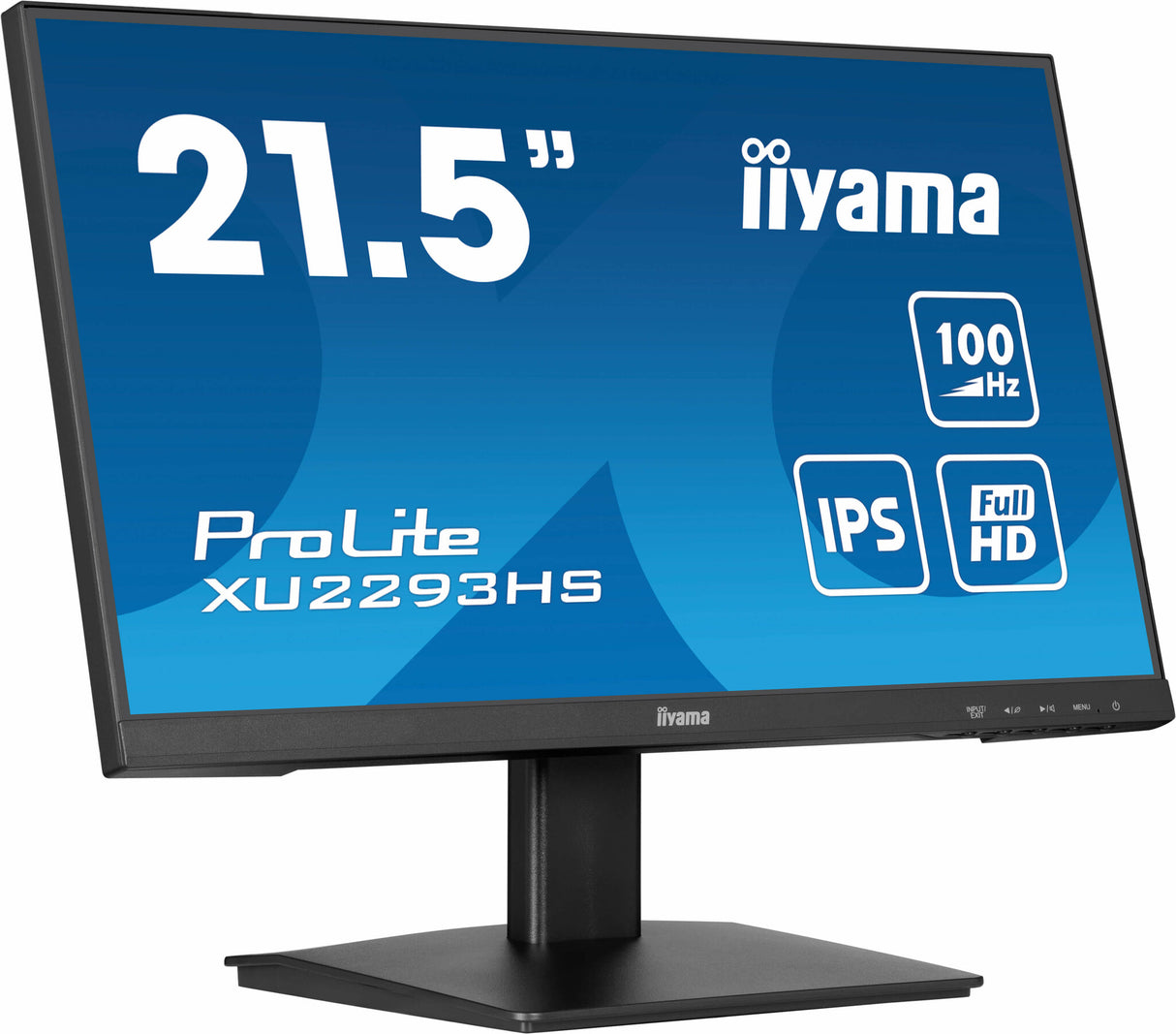 iiyama ProLite The stylish edge-to-edge design of the XU2293HS with IPS panel technology offers accurate and consistent colour reproduction with wide viewing angles
