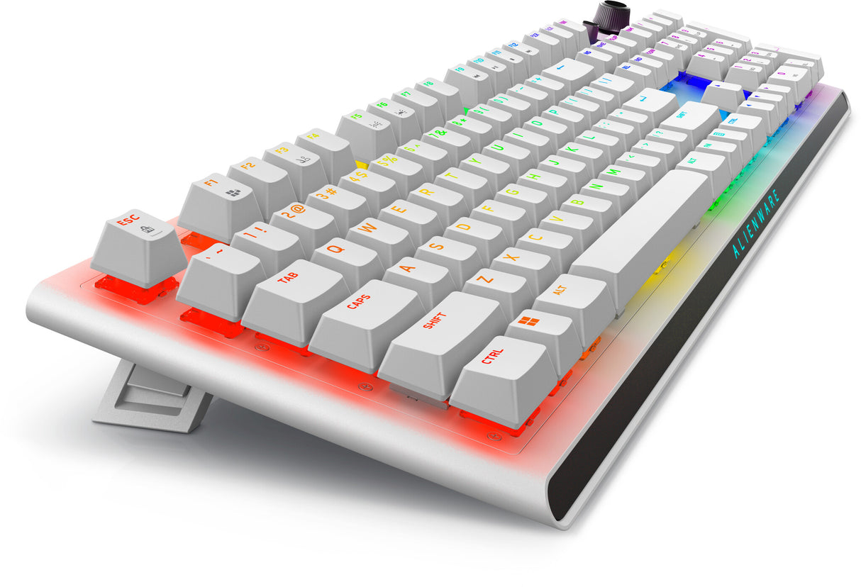 Alienware Tri-Mode AW920K keyboard Gaming USB + RF Wireless + Bluetooth White