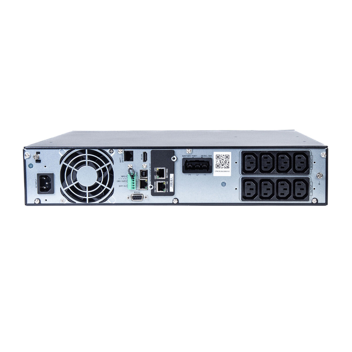 Origin Storage EDGE-1500IRT2UXL-OS uninterruptible power supply (UPS) Double-conversion (Online) 1.5 kVA 1500 W
