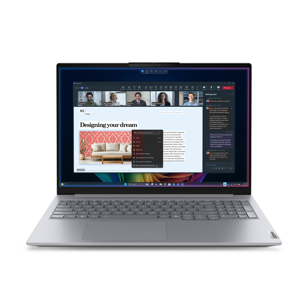 Lenovo ThinkBook 16 G9 IPL Copilot+ PC Intel Core Ultra 7 355 Laptop 40.6 cm (16") WUXGA 16 GB DDR5-SDRAM 512 GB SSD Wi-Fi 7 (802.11be) Windows 11 Pro Grey English