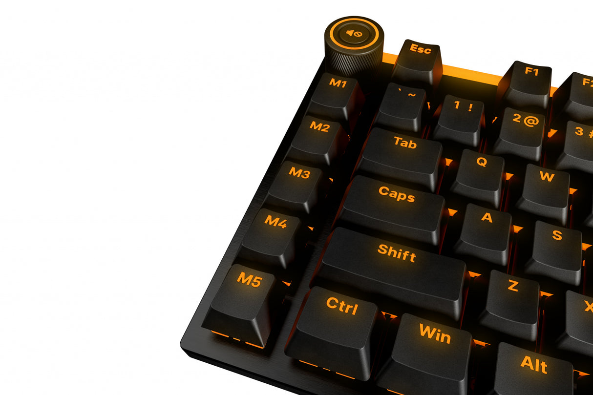 be quiet! Light Mount Silent Tactile UK ISO keyboard Gaming USB QWERTY UK English Black