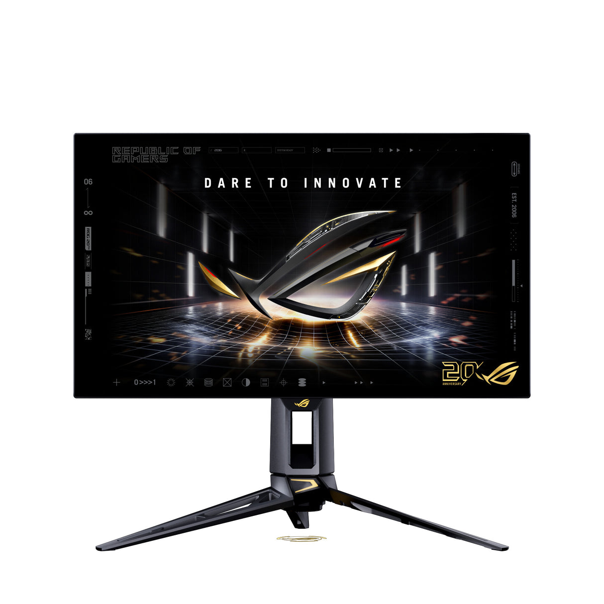 ASUS ROG Swift OLED PG27AQWP-G EDITION 20 computer monitor 67.3 cm (26.5") 2560 x 1440 pixels Wide Quad HD Black