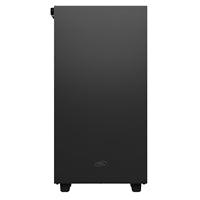 DeepCool MACUBE 110 Case, Home & Business, Black, Micro Tower, 2 x USB 3.0, Tempered Glass Side Window Panel, Micro ATX, Mini-ITX