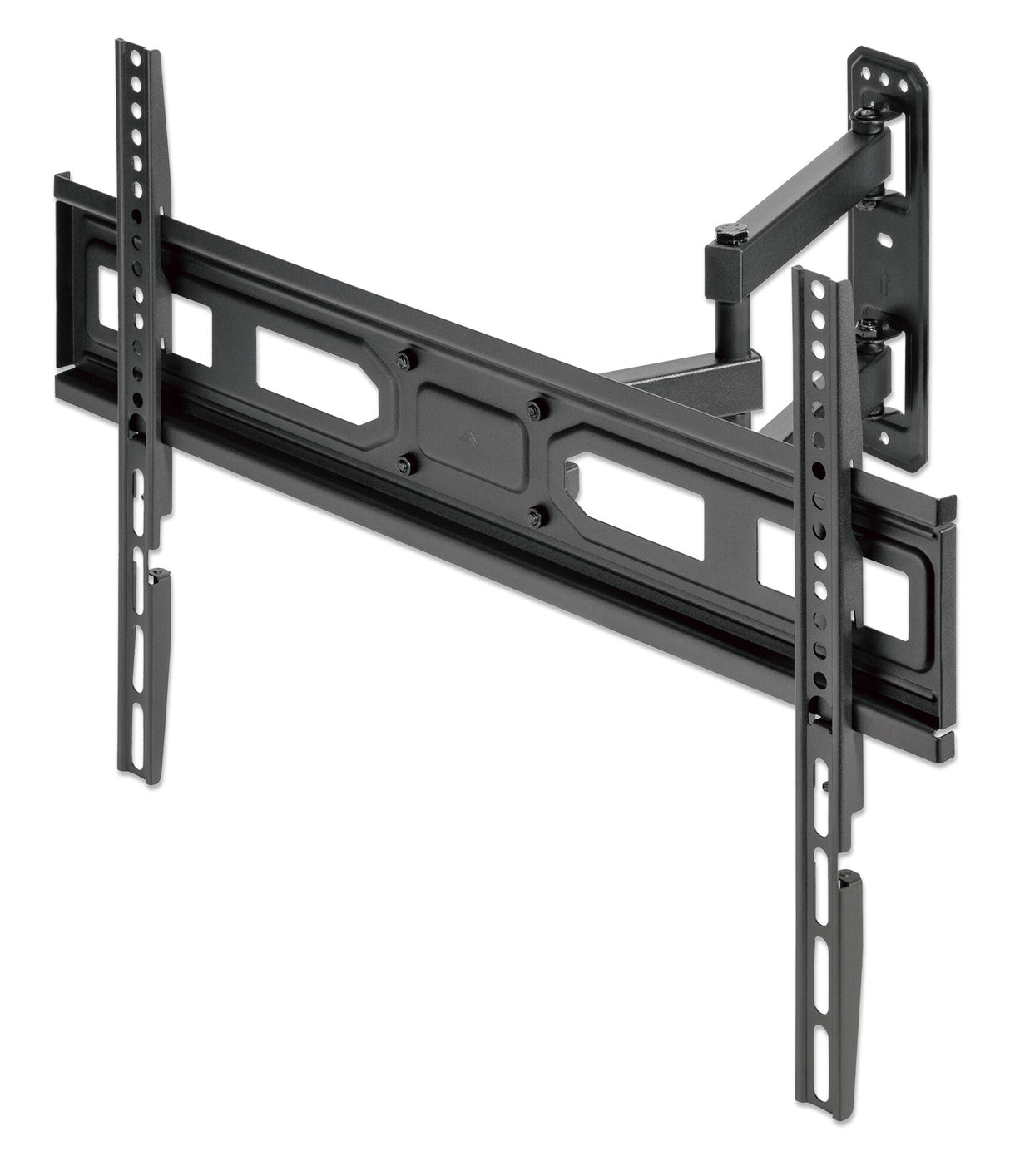 Manhattan Wall Mount for TV & Monitors (Full Motion), For screens 32" to 65", VESA compatability: all between 100x100mm and 600x400mm - check the dimensions of the four mounting holes on back of screen to ensure it fits, Max 35kg, Black, Bracket, Lifetime