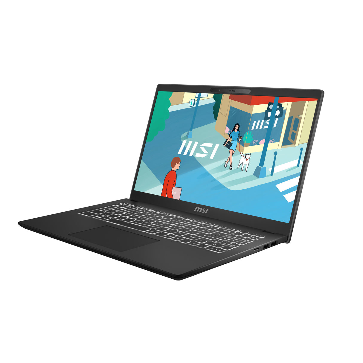 MSI Modern 15 H C13M-274UK Intel® Core™ i7 i7-13700H Laptop 39.6 cm (15.6") Full HD 16 GB DDR4-SDRAM 512 GB SSD Wi-Fi 6E (802.11ax) Windows 11 Home Black