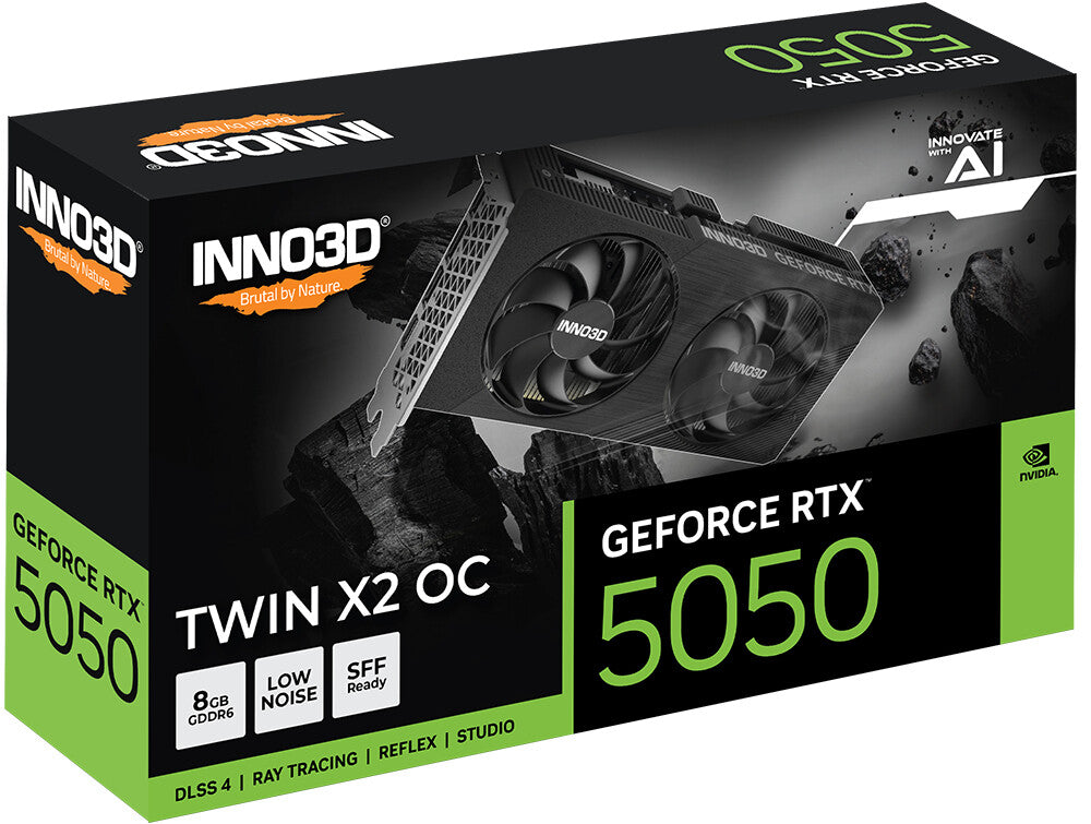 INNO3D GeForce RTX 5050 TWIN X2 OC NVIDIA 8 GB GDDR6