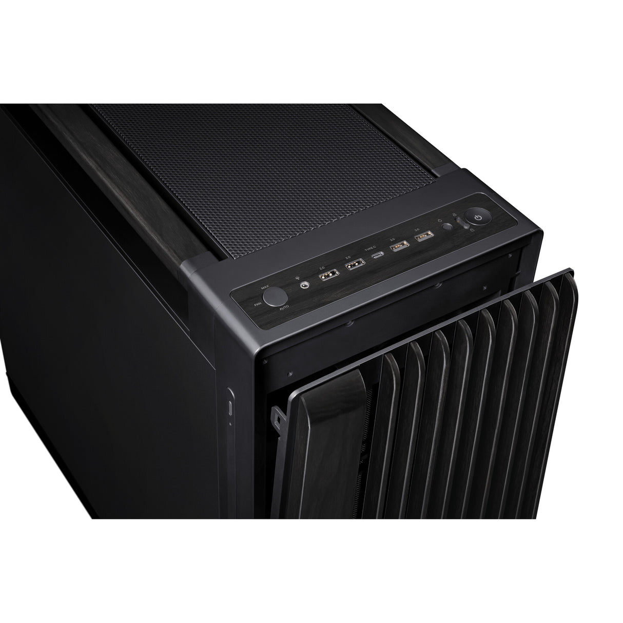 ASUS ProArt PA602 Wood Edition – Metal Panel Midi Tower Black