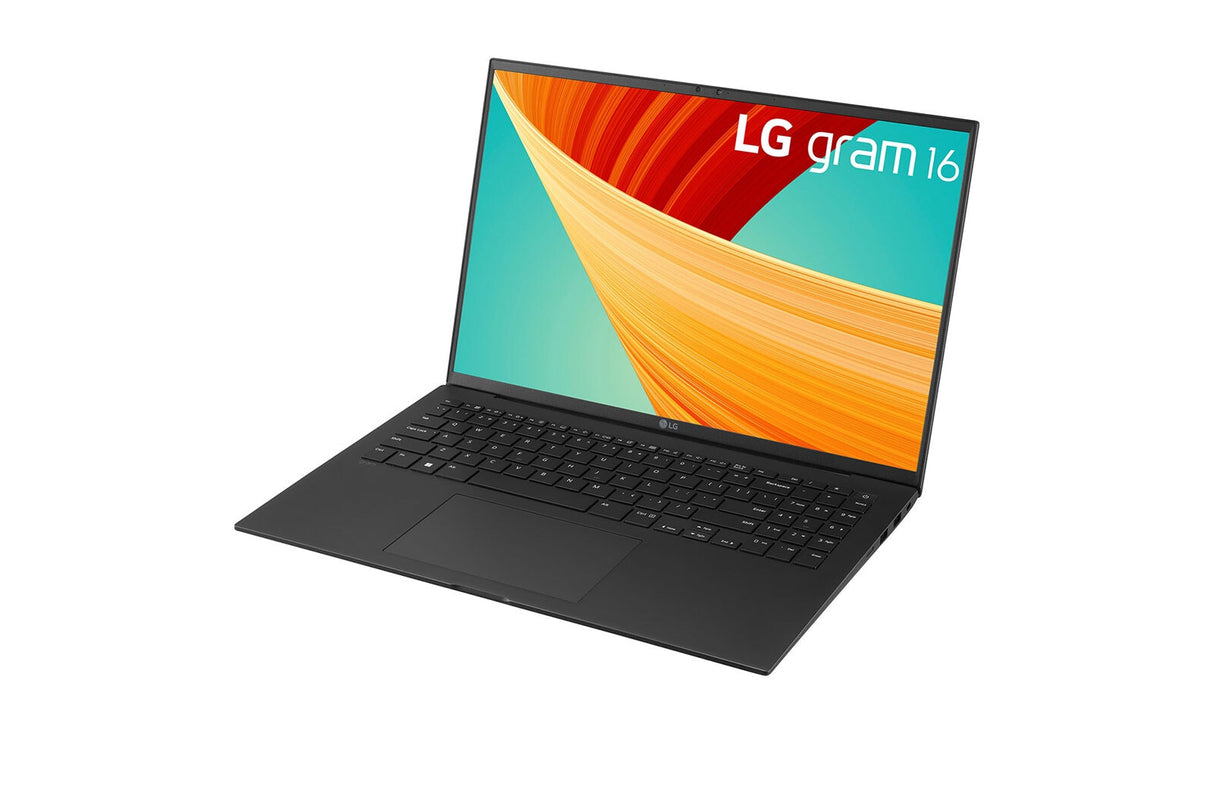 LG Gram 16Z90RU-G.AP52A1 laptop Intel® Core™ i5 i5-1334U 40.6 cm (16") WQXGA 16 GB LPDDR5-SDRAM 256 GB SSD Wi-Fi 6 (802.11ax) Windows 11 Pro Black