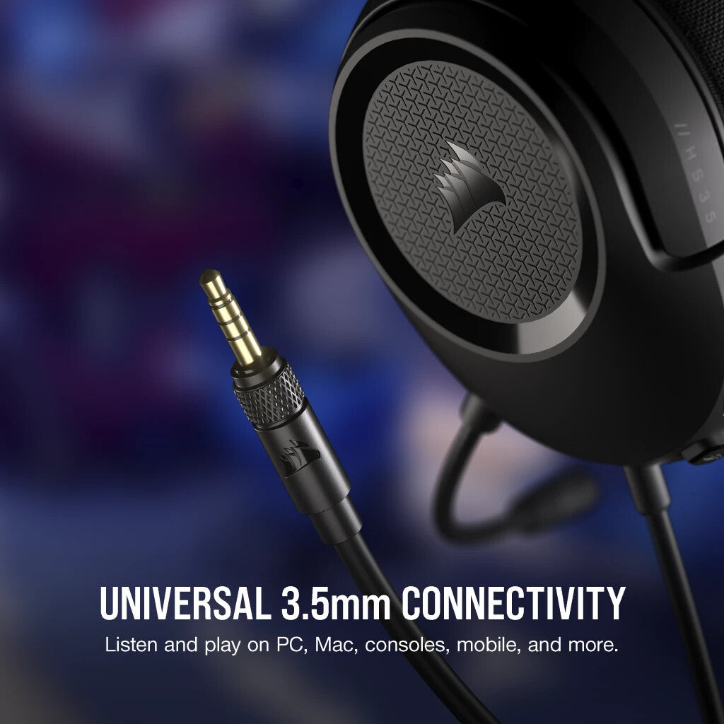 Corsair HS35 v2 Headset Wired Head-band Gaming Carbon