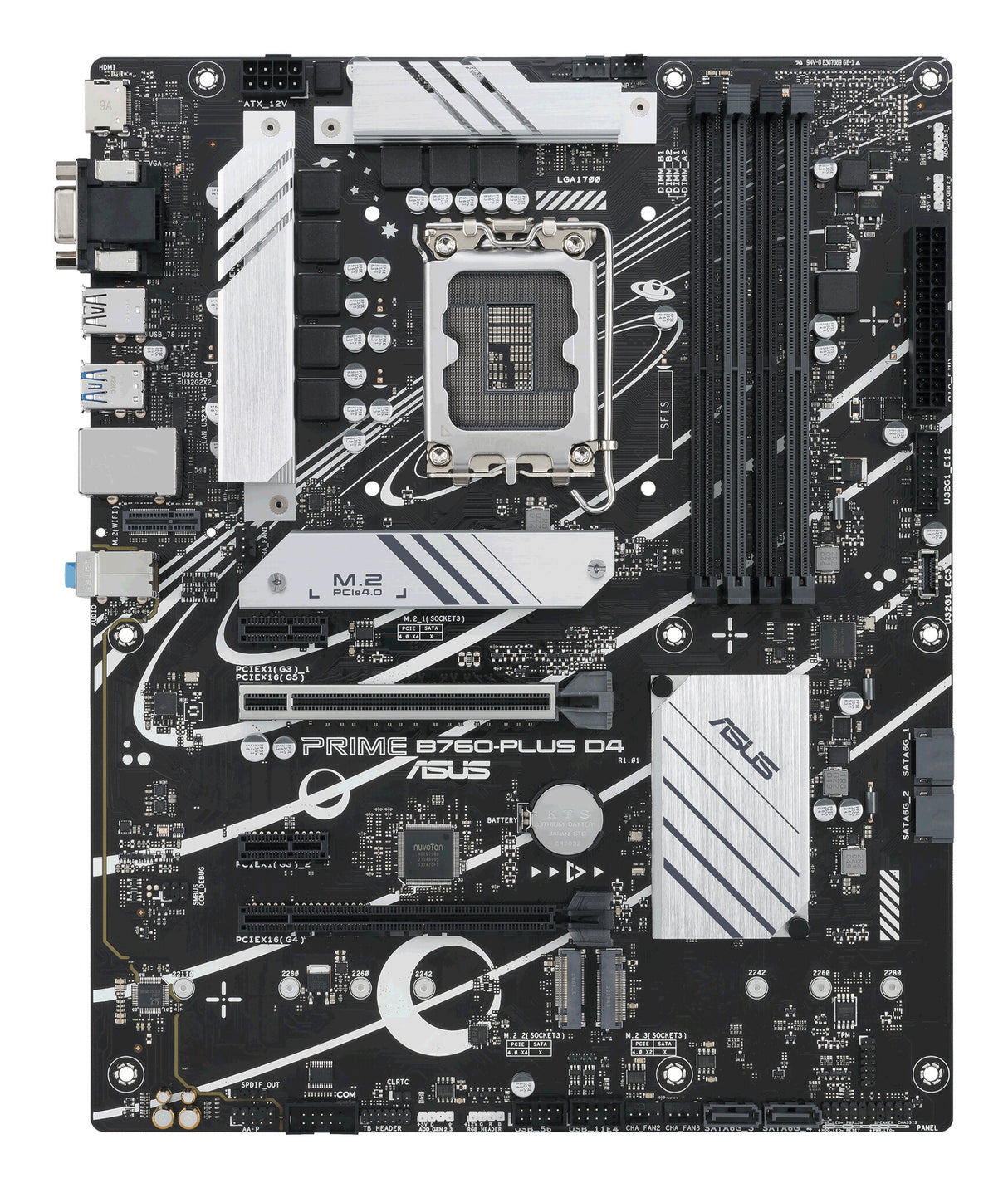 ASUS PRIME B760-PLUS D4 Intel B760 LGA 1700 ATX