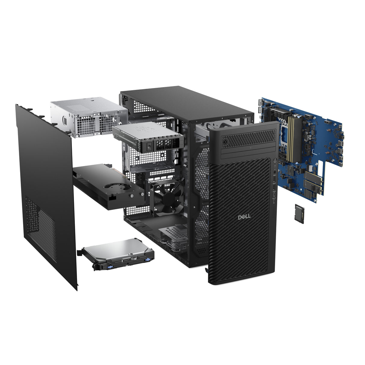 DELL Pro Max FCT2250 T2 Intel Core Ultra 7 265 32 GB DDR5-SDRAM 1 TB SSD NVIDIA RTX 2000 Ada Windows 11 Pro Tower PC Black