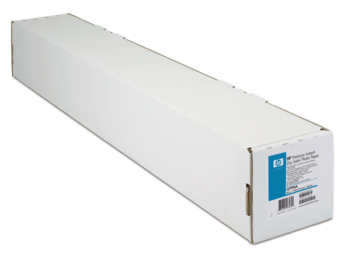HP Premium Instant-dry Satin Photo Paper-1524 mm x 30.5 m (60 in x 100 ft)