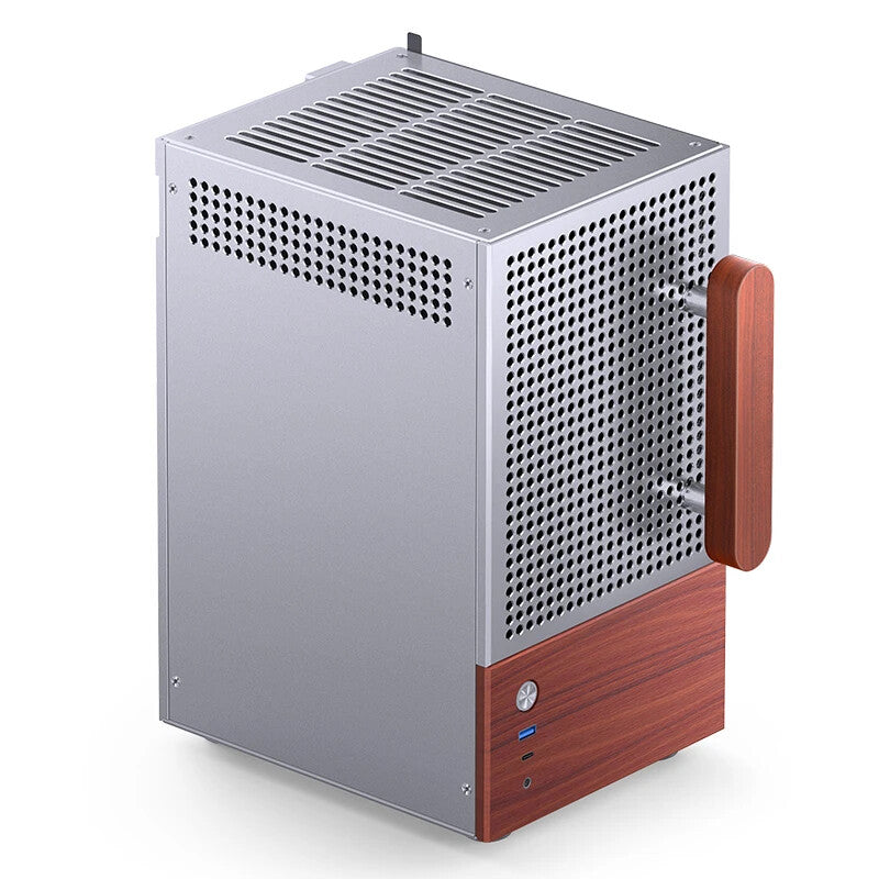 Jonsbo T6 Midi Tower Wood, Silver
