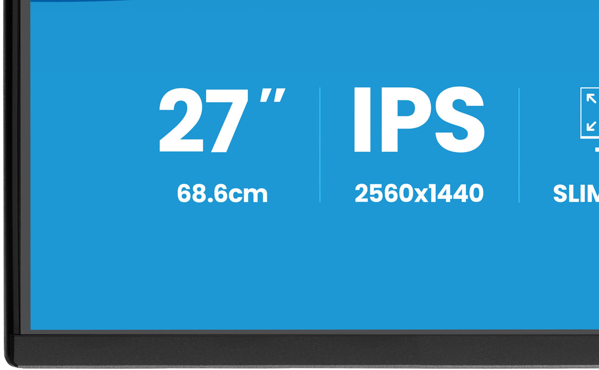 iiyama ProLite XB2792QSU-B1 computer monitor 68.6 cm (27") 2560 x 1440 pixels Quad HD LED Black