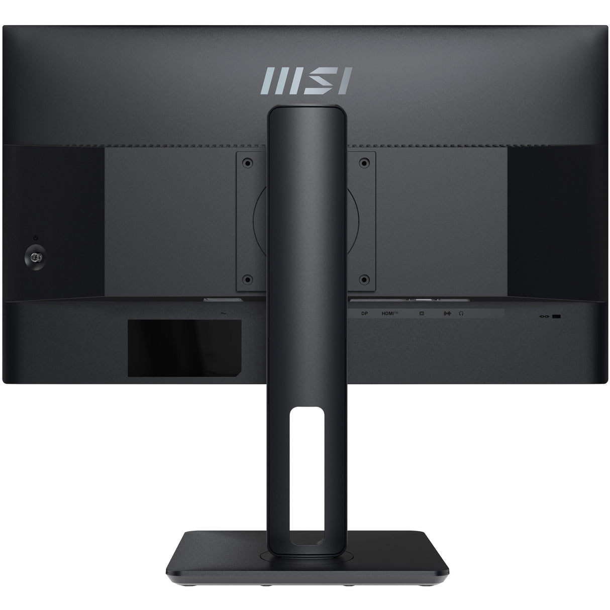 MSI Pro MP245PG 24 Inch Monitor, FHD (1920 x 1080), 100Hz, IPS, 1ms, 1x HDMI 1.4b, 1x DP 1.2a output, 1x D-Sub(VGA), Built-in Speakers, Anti-Glare, Anti-Flicker, Less Blue light, TÜV Certified, VESA, Kensington, 4-way adjustable stand, Black