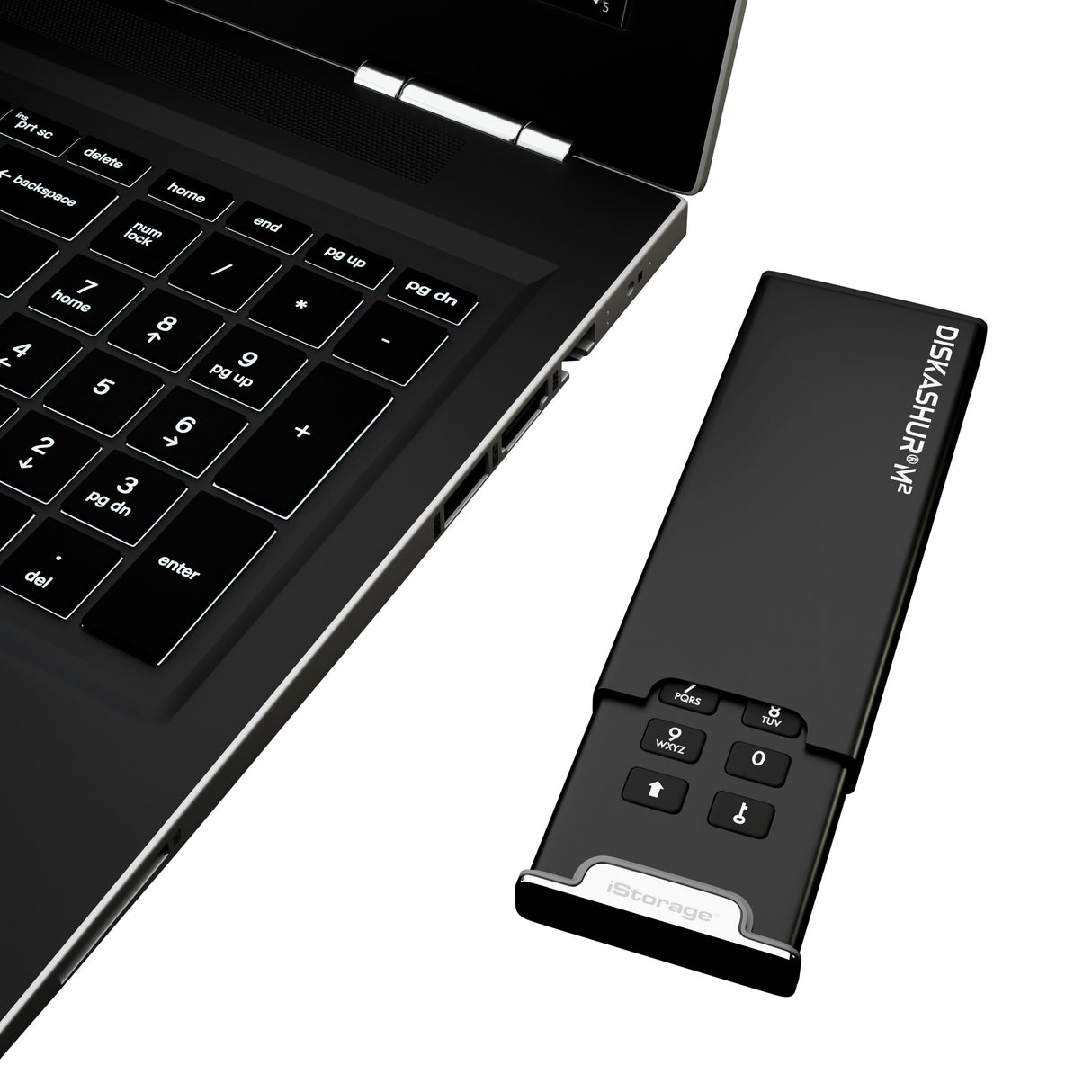 iStorage diskAshur M² SSD 1TB | Secure Portable Solid State Drive | FIPS 140-3 Level 3 Compliant | Common Criteria EAL 5+ | OS & Platform Independent |GDPR, TAA Compliant|Brute force hack defence | Dust/Water Resistant