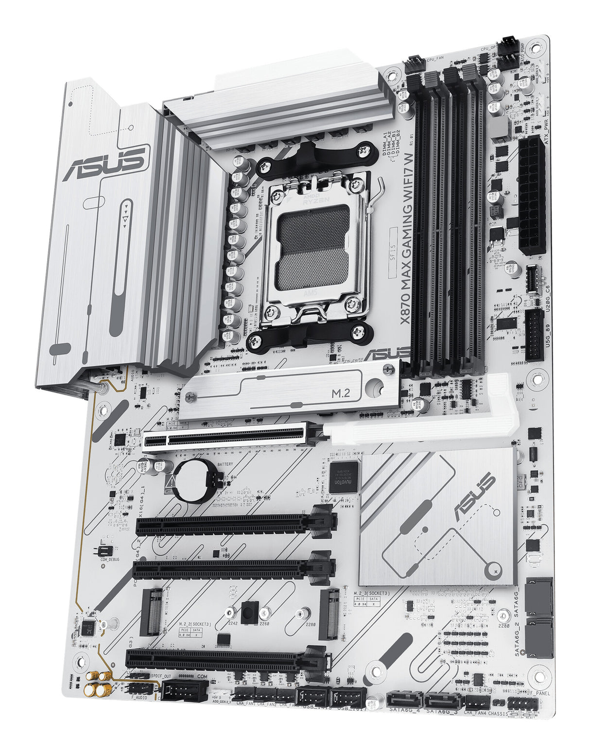 ASUS X870 MAX GAMING WIFI7 W AMD X870 Socket AM5 ATX