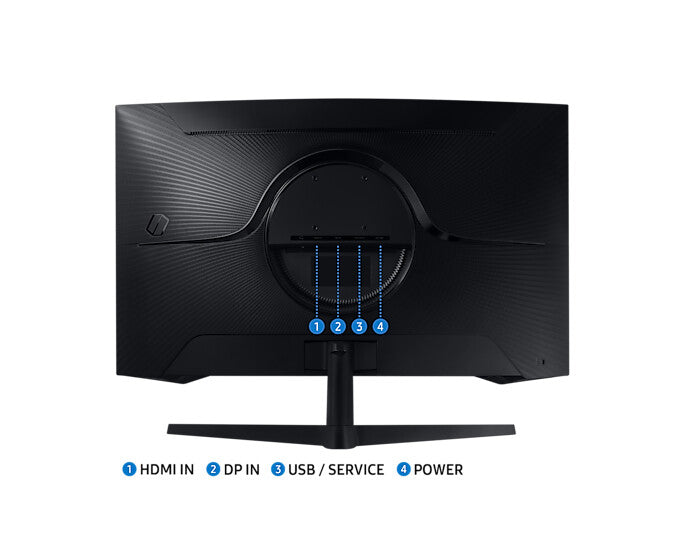 Samsung LS32CG552EU computer monitor 81.3 cm (32") 2560 x 1440 pixels Quad HD LED Black