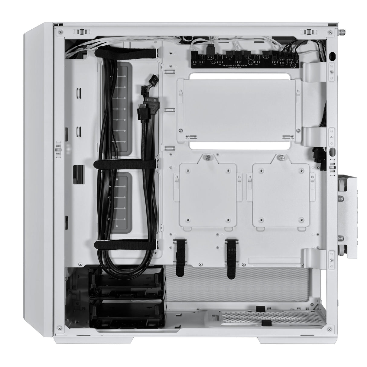 Lian Li Lancool 216 Midi Tower Transparent, White