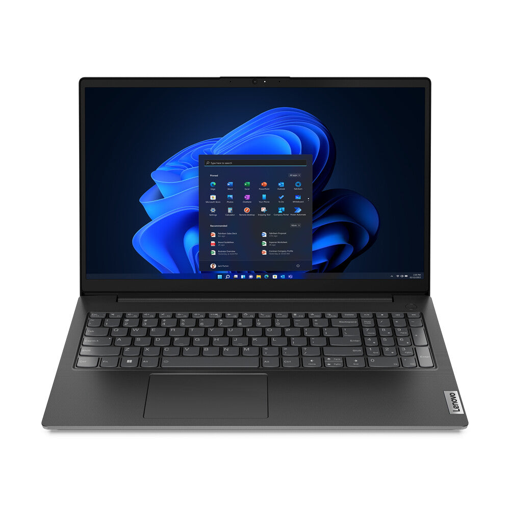 Lenovo V15 G4 ABP AMD Ryzen™ 5 7430U Laptop 39.6 cm (15.6") Full HD 8 GB DDR4-SDRAM 256 GB SSD Wi-Fi 6 (802.11ax) Windows 11 Pro UK English Black