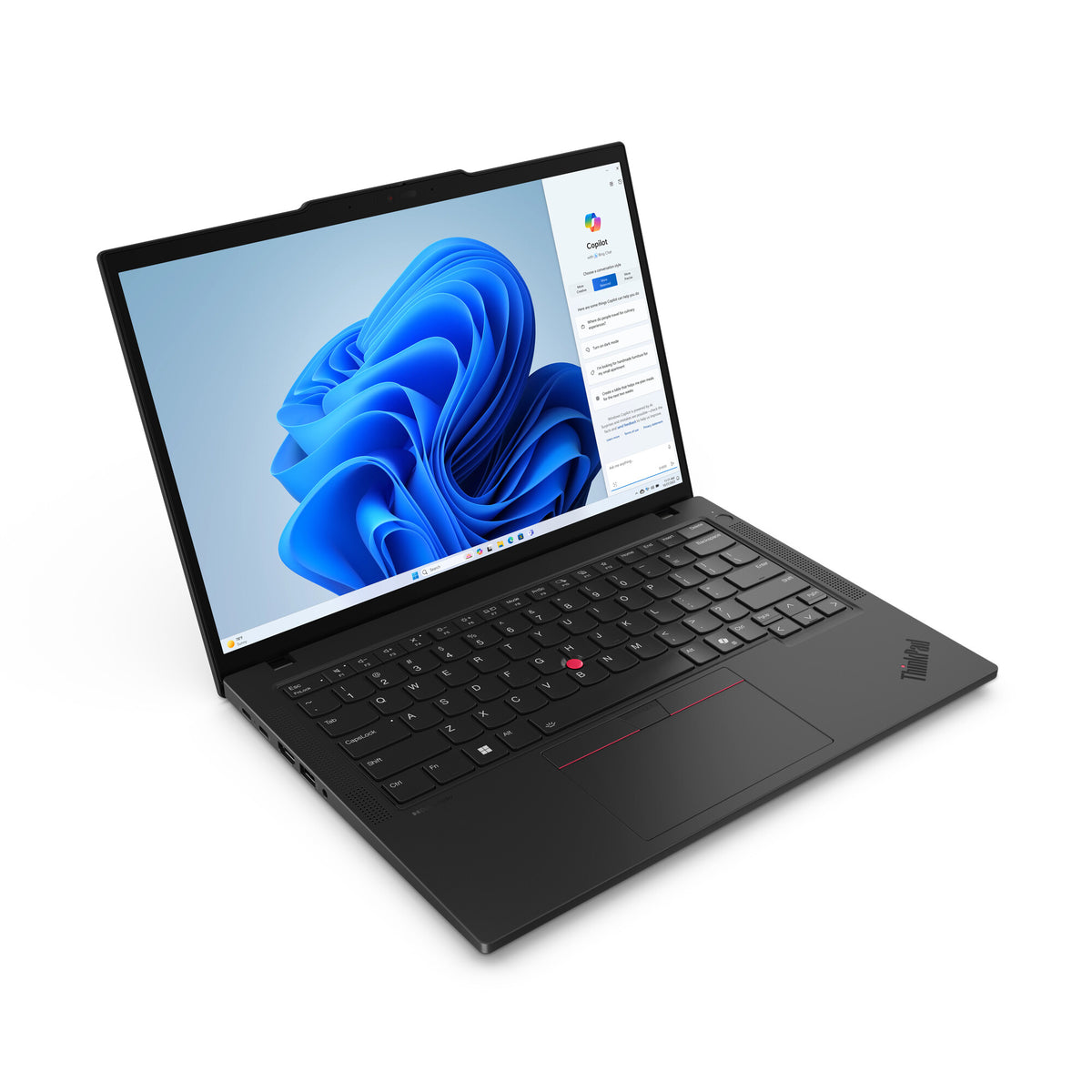 Lenovo ThinkPad T14 Gen 5 (Intel) Intel Core Ultra 5 135U Laptop 35.6 cm (14") Touchscreen WUXGA 16 GB DDR5-SDRAM 512 GB SSD Wi-Fi 6E (802.11ax) Windows 11 Pro Black UK English