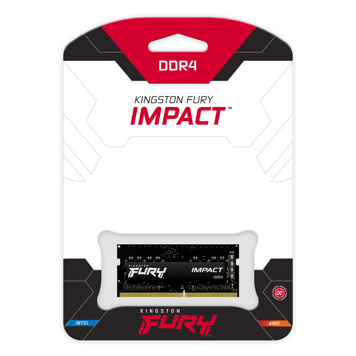 Kingston Fury Impact KF432S20IB/8 8GB DDR4 3200MHz Memoria RAM no ECC SODIMM