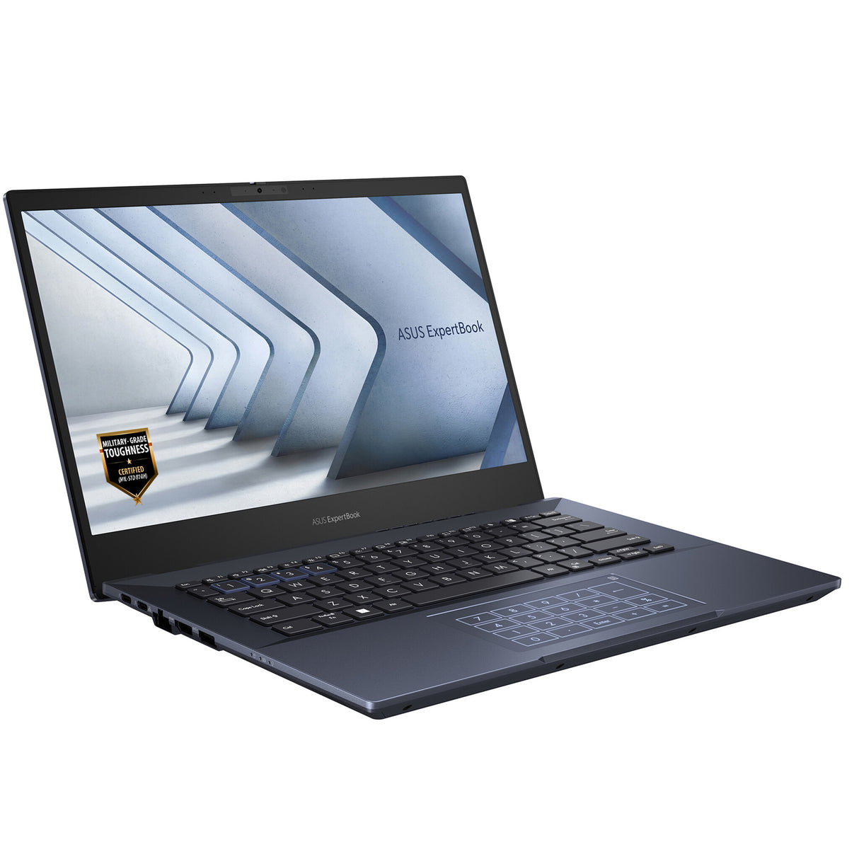 ASUS ExpertBook B5 B5402CBA-KIi5X Intel® Core™ i5 i5-1240P Laptop 35.6 cm (14") Full HD 8 GB DDR5-SDRAM 256 GB SSD Wi-Fi 6E (802.11ax) Windows 11 Pro Black