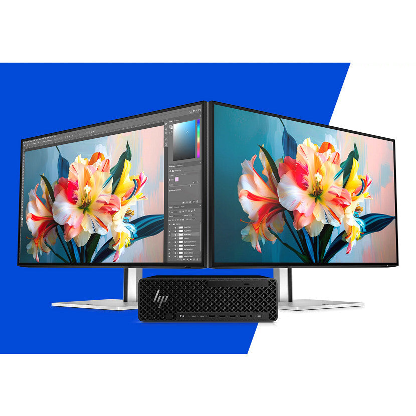 HP Z2 G1i Intel Core Ultra 7 265 32 GB DDR5-SDRAM 1 TB SSD NVIDIA RTX A400 Windows 11 Pro SFF Workstation AI Workstation, AI PC Black