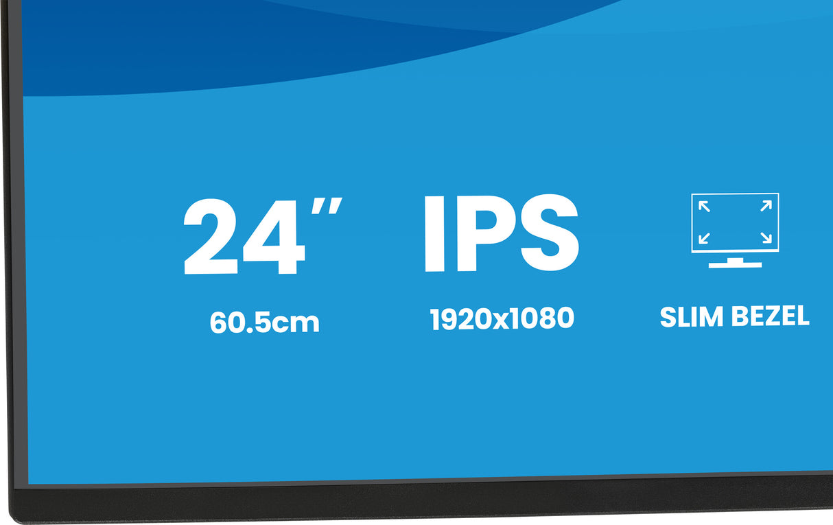 iiyama ProLite X2492HSU-B1 computer monitor 60.5 cm (23.8") 1920 x 1080 pixels Full HD LED Black