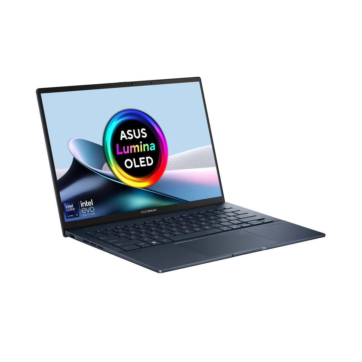 ASUS Zenbook 14 OLED UX3405CA-QL241W Intel Core Ultra 5 225H Laptop 35.6 cm (14") Touchscreen WUXGA 16 GB LPDDR5x-SDRAM 512 GB SSD Wi-Fi 7 (802.11be) Windows 11 Home Blue