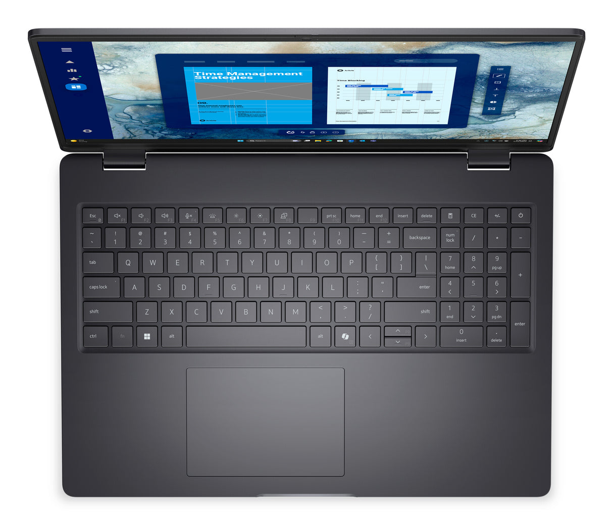 DELL Pro 16 PC16250 Intel Core 5 120U Laptop 40.6 cm (16") Full HD+ 16 GB DDR5-SDRAM 512 GB SSD Wi-Fi 6E (802.11ax) Windows 11 Pro UK English Black