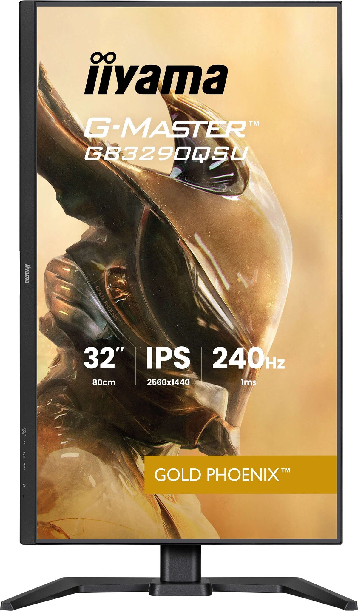 iiyama G-MASTER GB3290QSU-B1 computer monitor 80 cm (31.5") 2560 x 1440 pixels Quad HD LED Black