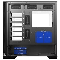 CRONUS Phanes Gaming PC Case, Full Tower with Tempered Glass, ARGB Lighting, Enhanced Connectivity, and Superior Airflow, ATX, Micro ATX, Mini-ITX, and E-ATX