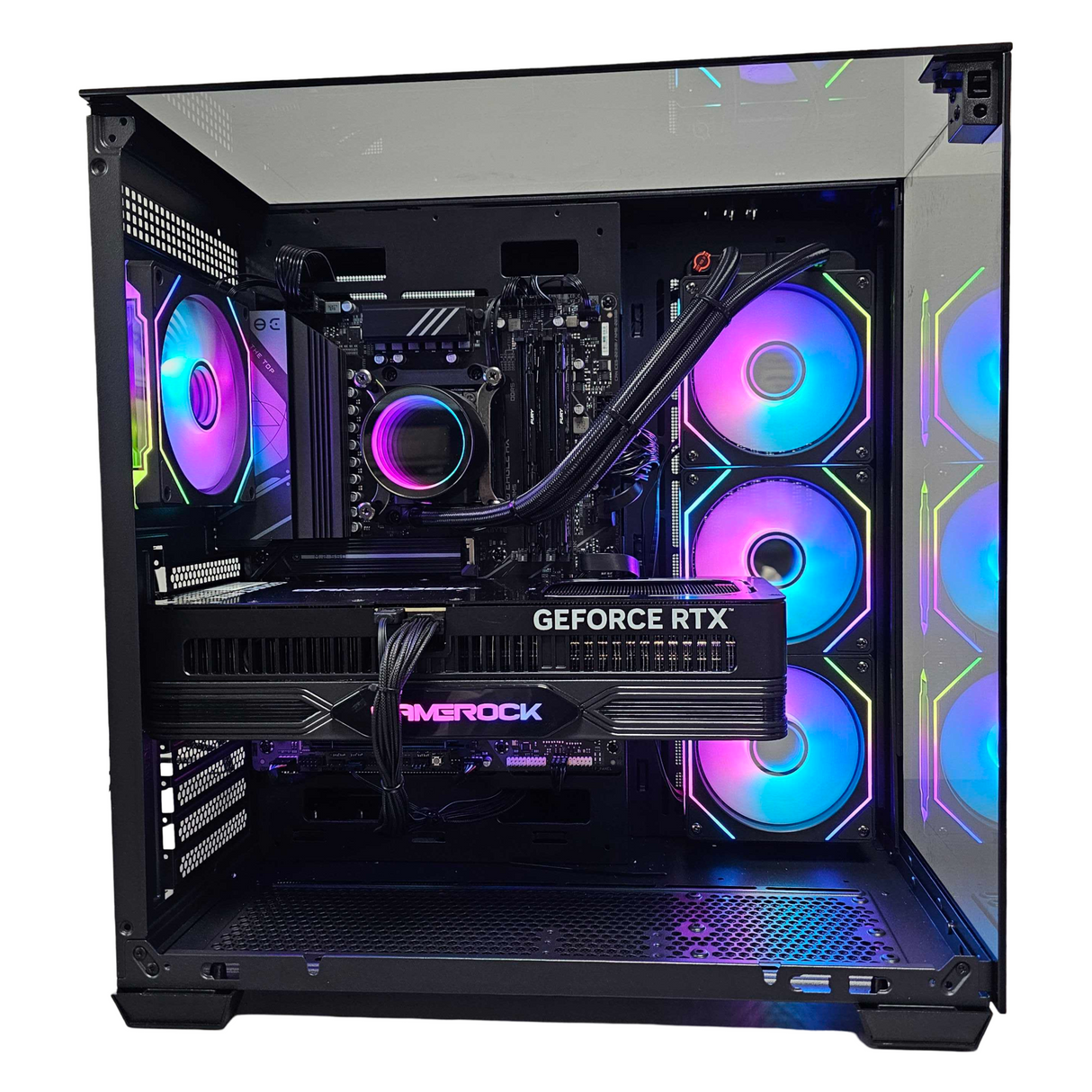 DCG NX360 | AMD Ryzen 7 5700X | Nvidia RTX 4060 Ti 8 Go | 16 Go de RAM | Disque SSD de 500 Go | Windows 10/11 | PC de jeu