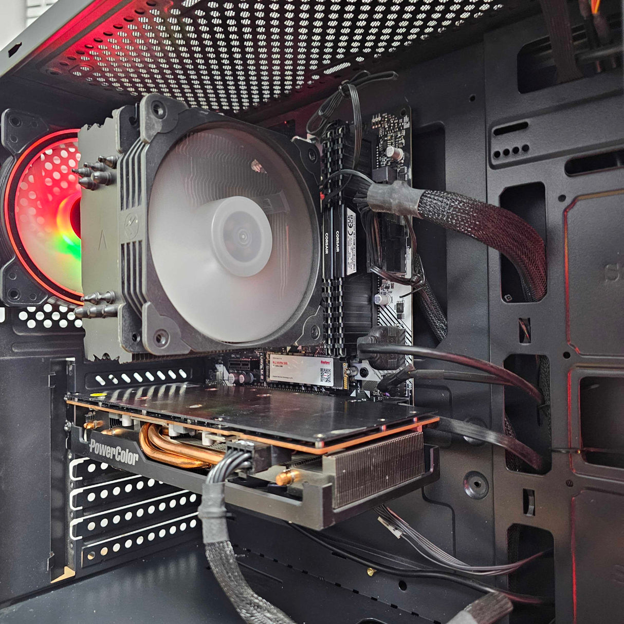 DCG Respawn - Ryzen 5 3600, 32GB DDR4, AMD RX 5600 XT, 500GB SSD, 2TB HDD, Refurbished PC