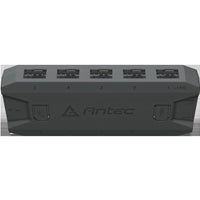 Antec ARGB & Fan Controller - 5 PWM Fan Ports, 5 ARGB LED Ports, SATA Power, Compact Design, 2-Year Warranty