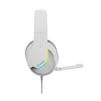 Marvo Scorpion H8618 Tactic 40 USB 2.0 Wired Gaming RGB Headset (White)