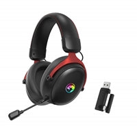 Marvo Scorpion HG9076W Tactic X Pro Wireless Bluetooth / USB-C RGB Gaming Headset (Black)