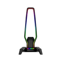Marvo Scorpion HZ-10 Kobe 30 USB RGB Gaming Headset Stand and Hub (Black)