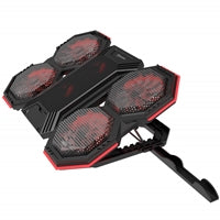 Marvo Scorpion FN-41 Atlas 60 USB Powered Six Fan Laptop Cooling Stand (Black)