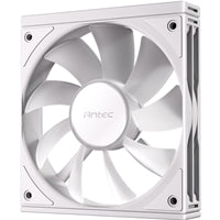 Antec Connect 120 White ARGB 3-Pack 120mm PWM Fans with Daisy Chain Design and Vibration-Absorbing Pads