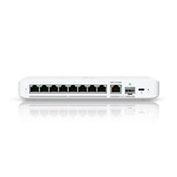 Ubiquiti USW-FLEX-2.5G-8 UniFi Flex 2.5G Ultra Compact 8 Port POE/USB-C Powered Managed Switch