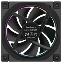 DeepCool FL12 120mm PWM Fan - High Performance, Low Noise, Fluid Dynamic Bearing, 36 ARGB LEDs, 500-2150 RPM, 55 CFM Airflow, 4-Pin PWM Control