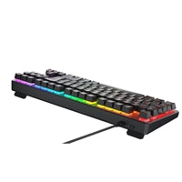 Tecware Phantom+ 80% TKL RGB Mechanical Gaming Keyboard with Wraith Red Switches Black