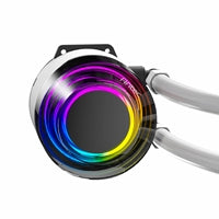 Antec Vortex Lum 360 ARGB White CPU Liquid Cooler - Intel & AMD Compatible, 3 x 120mm ARGB Fans, Suspended Spiral Pump Head, Enhanced Cooling Performance